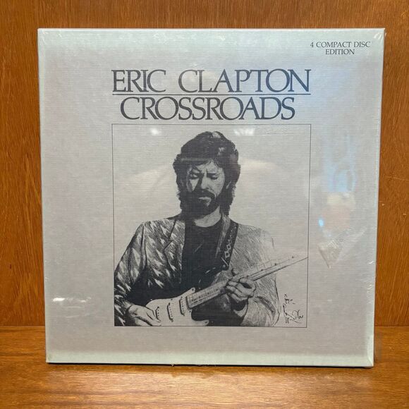 Eric Clapton - Crossroads 4 CD Box Set + Booklet 1988 FACTORY SEALED - Picture 1 of 4